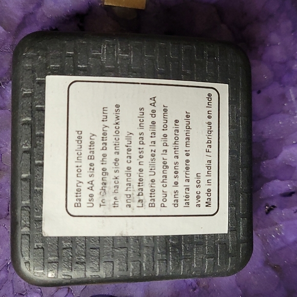 🕰Purple Agate Desktop Clock - Picture 4 of 8